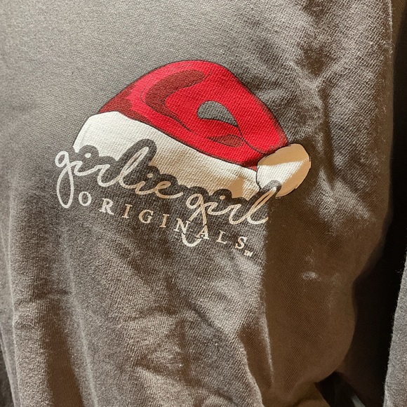 NWOT long sleeve Christmas T-shirt by girlie girl originals - Picture 3 of 5